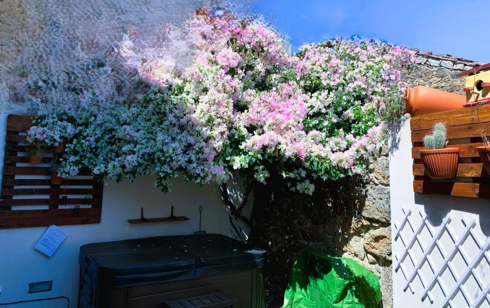 Encanto Casa Com Spa Jacuzzi Open Space Tinalhas Esterno foto